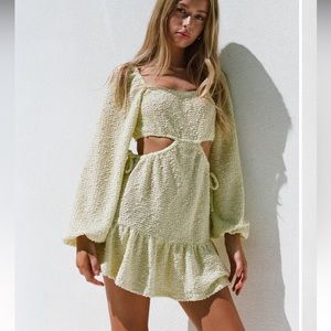 SABO SKIRT “Indie cutout dress- Citrus”